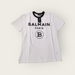 BALMAIN BLANCA CON NEGRO - comprar en línea