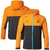 Agasalho Moletom McLaren Team c/ ziper Masculina Laranja