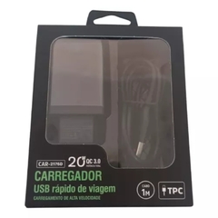 Carregador Inova Turbo Tipo C 20.000 Mah 5v Preto - comprar online