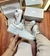 Nike Air Force Luxo Branco Caqui