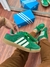 Adidas Gazelle Couro Verde e Branco - Footshop Brasil