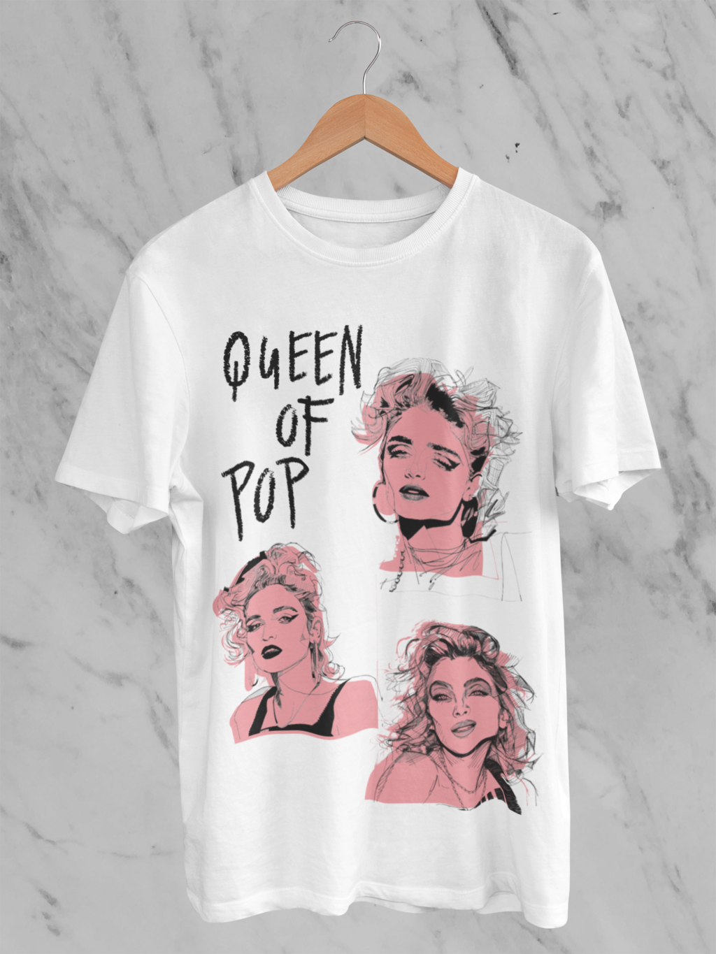 Camiseta Madonna Queen of Pop