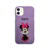 Case Simil Cuero - iPhone 11 - Minnie - LookeadosMayoristas