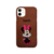 Case Simil Cuero - iPhone 11 - Minnie - LookeadosMayoristas