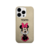 Case Simil Cuero - iPhone 15 Pro - Minnie - LookeadosMayoristas