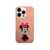 Case Simil Cuero - iPhone 13 Pro - Minnie - tienda online