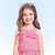 Conjunto Cropped Laço E Short Saia Strass Fakini - Mãe de Anjo Moda Infantil