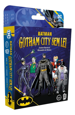 Batman Gotham City Sem Lei Jogo de Cartas Across the Board