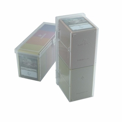 Gamegenic: Fourtress 320+ (Transparente)-Deck Box -Galápagos - Facil Shopping