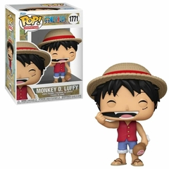 Boneco Funko Pop! One Piece - Luffy com Carne Original 1771