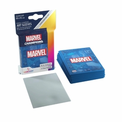 Gamegenic: Marvel Champions Sleeves - Marvel (Azul) - comprar online