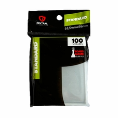 Sleeves Standard 63,5x88mm (100 Unidades) - Central