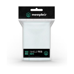 Sleeve Shield TCG Matte: Branco - Meeple Br