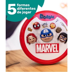 Dobble: Marvel Emoji - Jogo de Cartas - Galápagos - Facil Shopping