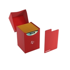 Gamegenic: Deck Holder 100+ Vermelho - Galápagos - Facil Shopping