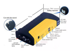 Arrancador portátil de batería para autos - Bazarenlineaarg