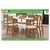 Mesa Milano 6 Cadeiras Carvalho/Off White - comprar online