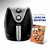 Fritadeira Elétrica Sem Óleo Air Fryer Mondial AF-30 Family Inox IV 3,5l – Preta - loja online