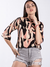 Camisola Mao 3/4 Estampada