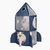 Hagen - Catit Vesper Rocket - Blue - 50 x 50 x 90 cm (42001)