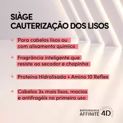 Shampoo Siàge Cauterização dos Lisos 250ml na internet