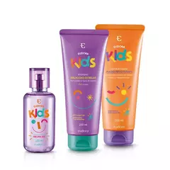 Combo Eudora Kids: Colônia Era Uma Vez 100ml + Shampoo 200ml + Condicionador 200ml