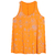 Tank top orange daisies