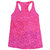 Musculosa tank top hojas rosa - comprar online