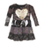 Ami Patch Long Sleeve Dress - tienda online