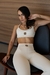 Top Gabi costas abertas cor OFF white - loja online