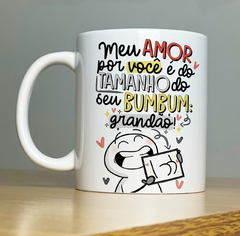 Caneca namorados - Letras Ligia