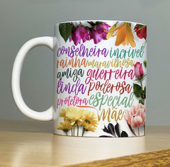 Caneca porcelana Dia das mães 2024 na internet