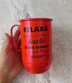 Caneca de aluminio 850 ml personalizada