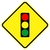 Placa semáforo à frente A-14