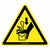 Adesivo de segurança esmagamento de mãos prensa (10 un.)