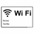 Placa de Wi Fi Personalizada