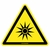 Adesivo de segurança radiação óptica (10 un.)