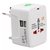 Adaptador Viajero 2 Usb Enchufe Universal 220v