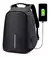 Mochila Urbana Antirrobo Impermeable Notebook Usb Anticorte