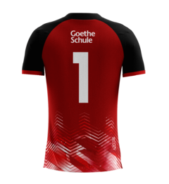 CAMISETA ARQUERO FUTBOL GOETHE SCHULE - ADULTO ROJO - comprar online