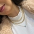 Choker Bolinhas Esferas Banhada a Ouro - comprar online