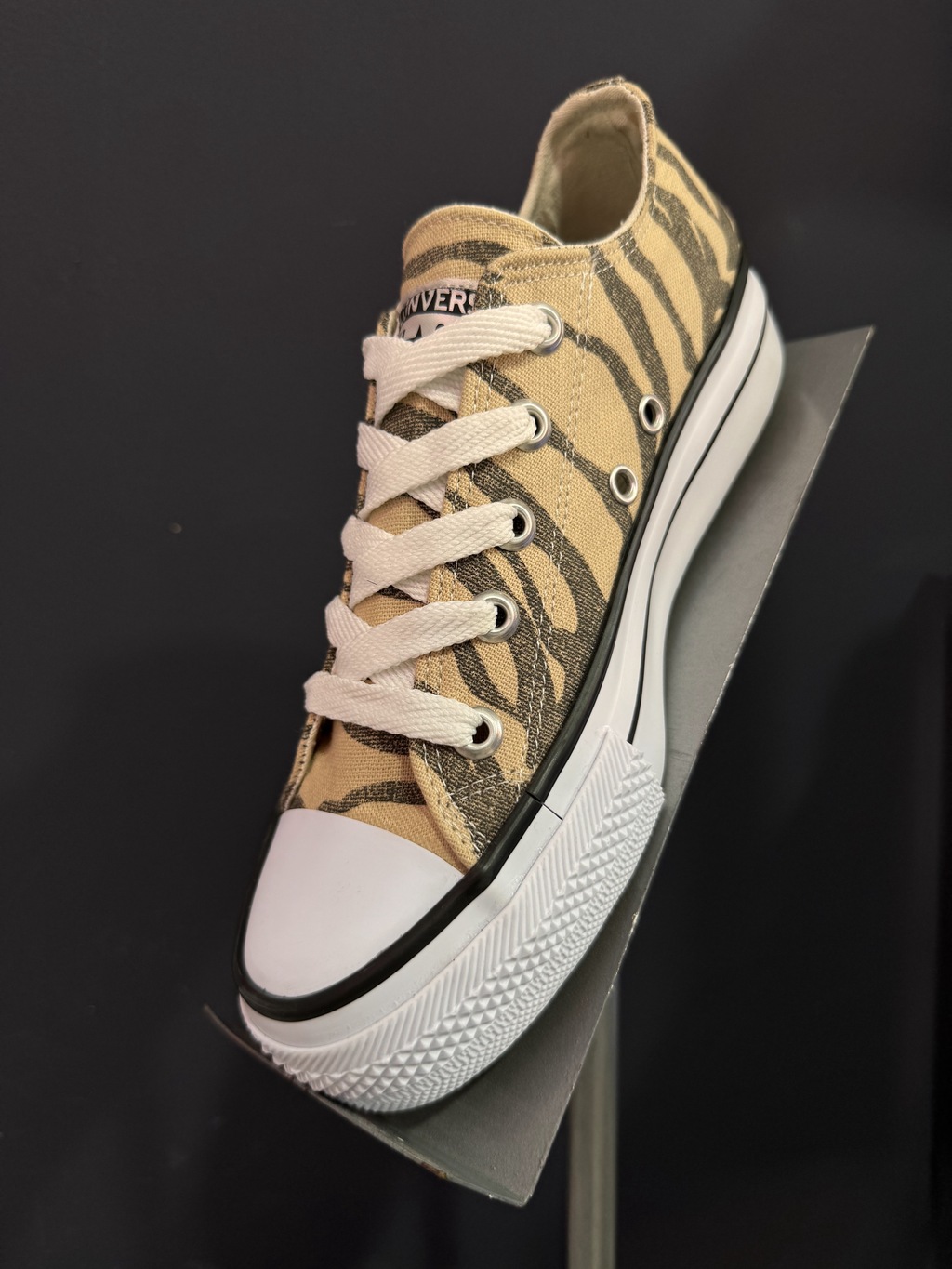Converse plataforma cebra sale
