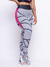 Calça Legging Fitness Estampado Geofusion Pink Urban na internet