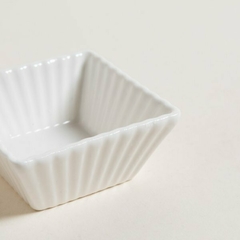 SET DE 4 DIPS DE PORCELANA CUADRADO 6,5X3 CM - comprar online