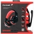 Headset Gamer Fortrek Spider Black P3 Preto/Vermelho