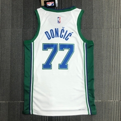 Regata Dallas Mavericks Branca 75" - Seja Dunk