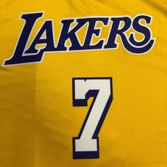 Imagem do Regata Los Angeles Lakers Amarela & Roxa