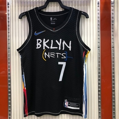 REGATA BROOKLYN NETS PRETA DOODLE - Seja Dunk