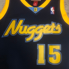 REGATA DENVER NUGGETS RETRÔ 06/07 AZUL M&N - loja online