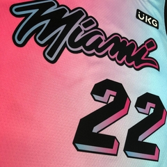 Imagem do Miami Heat Azul & Rosa City Edition Temp. 21